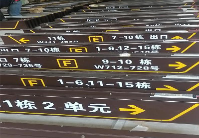 太和广告标识中，常见的几种安装方式。